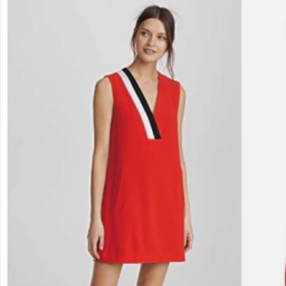 Rag & Bone Lodwick Striped Shift Mini Dress EUC size 10 $550